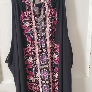 INC International Concepts tank type shirt